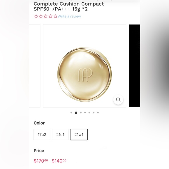 Amore Pacific Time Response Complete Cushion Compact 15g + Refill New Anti-aging - Picture 4 of 4